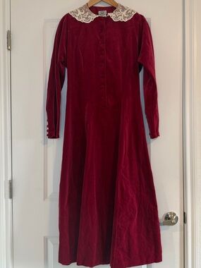 Laura Ashley Vintage Dress Prairie Cottage Core Granny Core Made In Britain